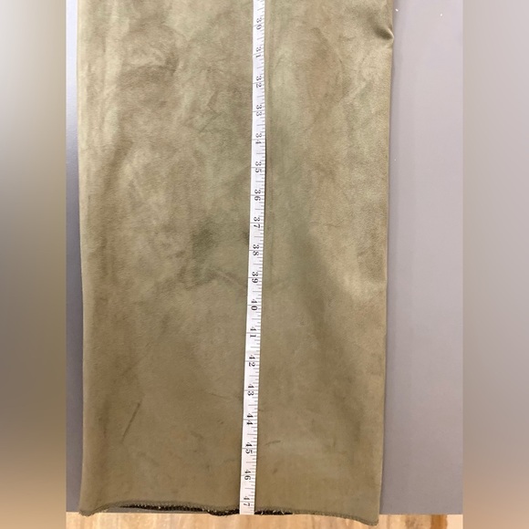 New Vintage CREME DE SILK Olive Green Poly & rayon Mix Pant Mens Size L Waist 36 - Picture 9 of 12